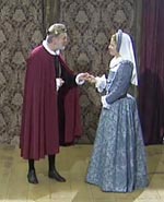 A photo of King Leir holding Cordella’s hand.