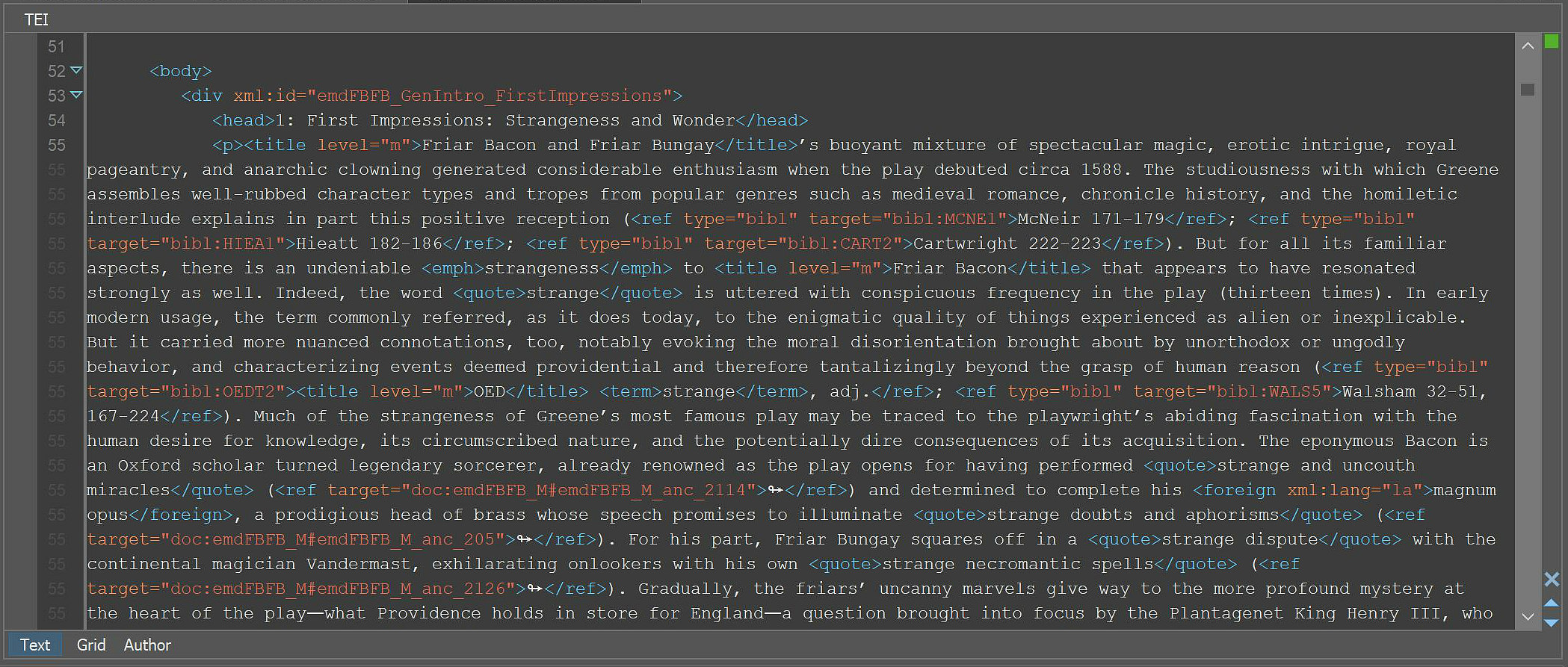 
                           A screenshot of text that is wrapped to fit the screen.
                        