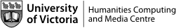 
                           University of Victoria Humanities Computing and Media Centre Logo.
                        