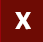 The QME side navigation bar closing button; a red square with a white X on it.
